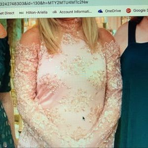 Women’s Formal Custom Made Gown Size 12 from Mira.